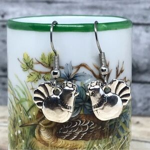 Chicken Farm Animal Hook Earrings